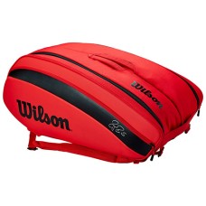 Сумка Wilson Federer DNA 12 Racket Bag 2020 Infrared