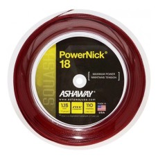 Струна для сквоша Ashaway Power Nick 18 Burgundy 1.15 110 метров