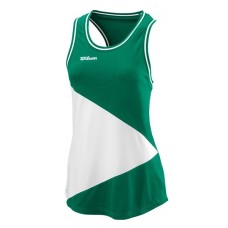 Топ теннисный женский Wilson Team II Green White