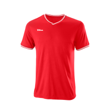 Футболка Wilson Team M II High V-Neck Red