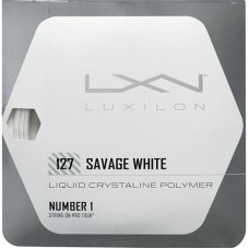 Теннисная струна Luxilon Savage White 1.27 12 метров