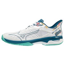 Теннисные кроссовки Mizuno Wave Exceed Tour 5 CC White/Blue