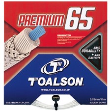 Бадминтонная струна Toalson Premium 65 White 0.70 11 метров