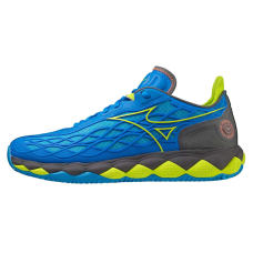 Теннисные кроссовки Mizuno Wave Enforce Tour Clay Court Blue/Acid Lime/Iron Gate