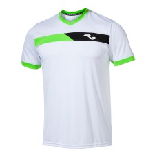 Футболка Joma Court White/Black/Green