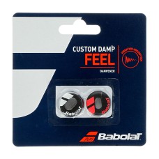 Виброгаситель Babolat Custom Damp Black/Red 2 штуки