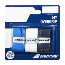 Намотка Babolat My Overgrip Blue/Black/White 3 штуки