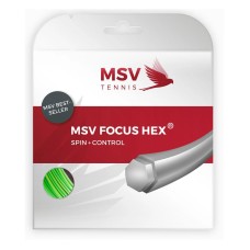 Теннисная струна MSV Focus Hex Green 1.23 12 метров