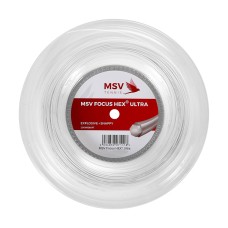 Теннисная струна MSV Focus Hex Ultra White 1.25 200 метров