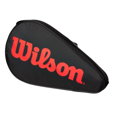 Одинарный чехол для падел ракетки Wilson Black/Red