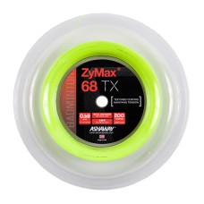 Бадминтонная струна Ashaway ZyMax 68 TX Yellow 0.68 200 метров