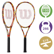 Теннисная ракетка Wilson Clash 100 V2 Britto Hearts Limited Edition