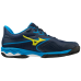 Теннисные кроссовки Mizuno Wave Exceed Light 2 AC Dress Blues/Bolt2(Neon)