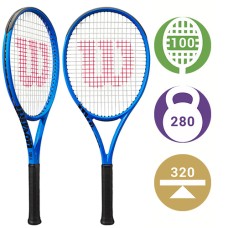 Теннисная ракетка Wilson Ultra 100L V4.0 Neon Blue