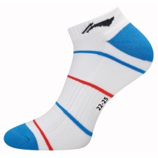 Женские носки Li-Ning AWST062-2 White/Red/Blue