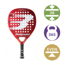 Ракетка для падел Bullpadel INDIGA POWER 24 Red