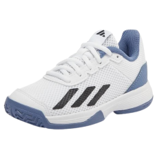 Детские теннисные кроссовки Adidas Courtflash White/Black/Blue