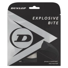 Теннисная струна Dunlop Explosive Bite Black 1.27 12 метров