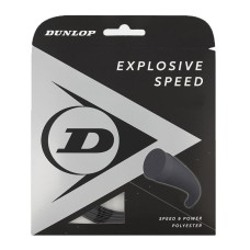 Теннисная струна Dunlop Explosive Speed Black 1.30 12 метров