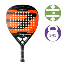 Юниорская ракетка для падел Bullpadel HACK JUNIOR 24 Black/Orange