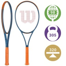 Теннисная ракетка Wilson Blade 98 16x19 Version 9.0 Roland Garros (2024)