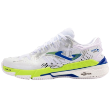 Теннисные кроссовки Joma Slam Men 2402 White Lemon/Fluor Royal