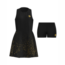 Платье женское Bidi Badu Paris 2024 Black/Gold