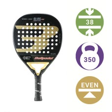 Ракетка для падел Bullpadel ELITE LIGHT FIP Black/Gold