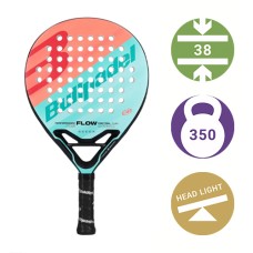 Ракетка для падел Bullpadel FLOW LIGHT WOMAN 23 Orange/Turquoise