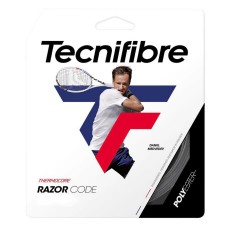 Теннисная струна Tecnifibre Razor Code Black 1.25 12 метров