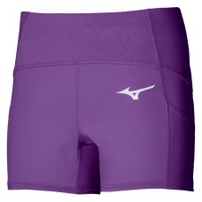 Шорты женские Mizuno Short Tight Purple Magic