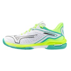 Теннисные кроссовки Mizuno Wave Exceed Tour 6 W AC White/Black/Neo Lime