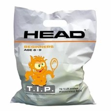 Теннисные мячи Head T.I.P Orange 72 мяча (пакет)