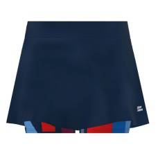 Юбка женская Bidi Badu New York 2024 Wavy Printed Dark Blue/Red/Blue