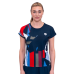 Футболка с рукавом женская Bidi Badu New York 2024 Dark Blue/Red/Blue