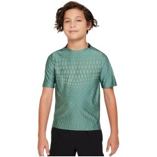 Юниорская футболка Nike Dri-FIT Multi Tech Green