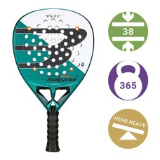 Ракетка для падел Bullpadel Hack 04 Green/White (2025)