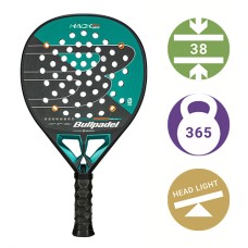 Ракетка для падел Bullpadel Hack 04 Hybrid Green/Black (2025)