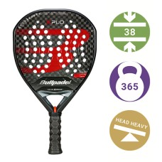 Ракетка для падел Bullpadel Xplo Black/Red (2025)