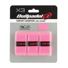 Намотки Bullpadel Comfort/Absorvent Pink 3 штуки