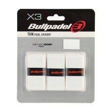 Намотки Bullpadel Thin White 3 штуки