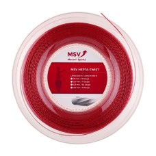 Теннисная струна MSV Hepta Twist Red 1.30 200 метров