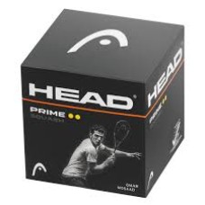 Мяч для сквоша Head Prime 2 жёлтых точки