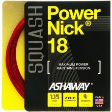 Струна для сквоша Ashaway PowerNick 18 Burgundy 1.15 9 метров