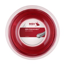 Теннисная струна MSV Focus Hex Red 1.27 200 метров