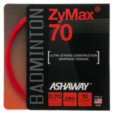 Бадминтонная струна Ashaway ZyMax 70 Red 0.70 10 метров