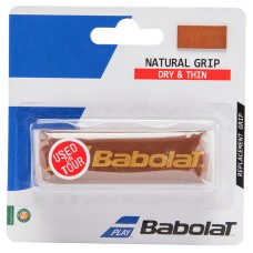 Намотка из натуральной кожи Babolat Natural Grip Коричневая