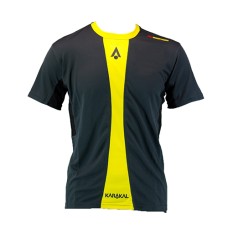 Karakal Pro Tour Tee Серо-жёлтая