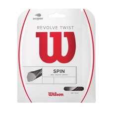 Теннисная струна Wilson Revolve Twist Black 1.30 12 метров